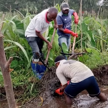 ATEDD s'enracine, arrt sur image : Une rencontre notable avec les jeunes de Minova...